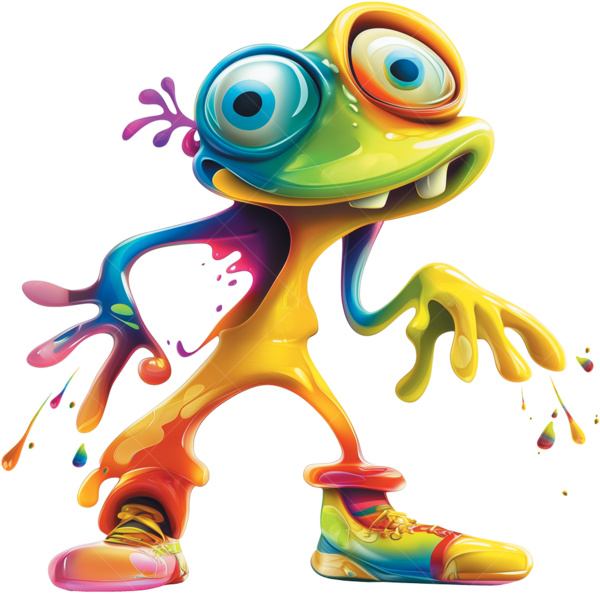 Детская термонаклейка на одежду Геккон