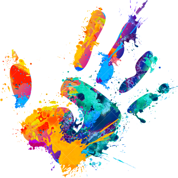 Детская термонаклейка на одежду отпечаток ладони