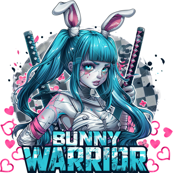 Термонаклейка на футболку девушка в аниме стиле