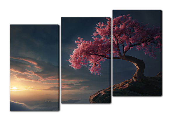 Сакура у обрыва