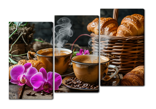 Кофе и круассаны 3