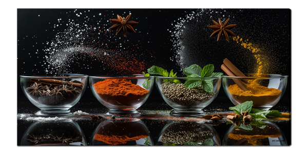 Специи в тарелке 3