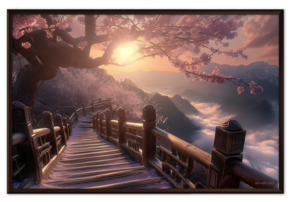 Сакура на горе 2