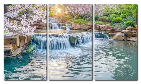 Водопад на камнях 3