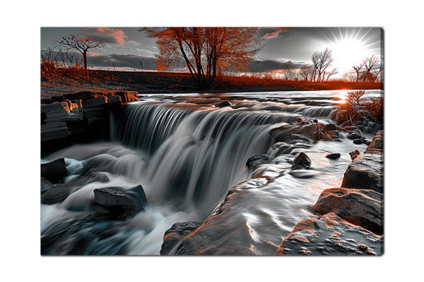 Лесной водопад 3