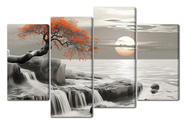 Водопад впадает в море 3