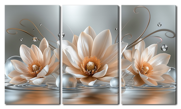 Цветы на воде