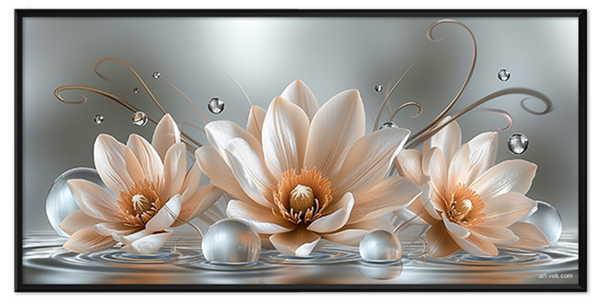 Картины цветы на стену 11