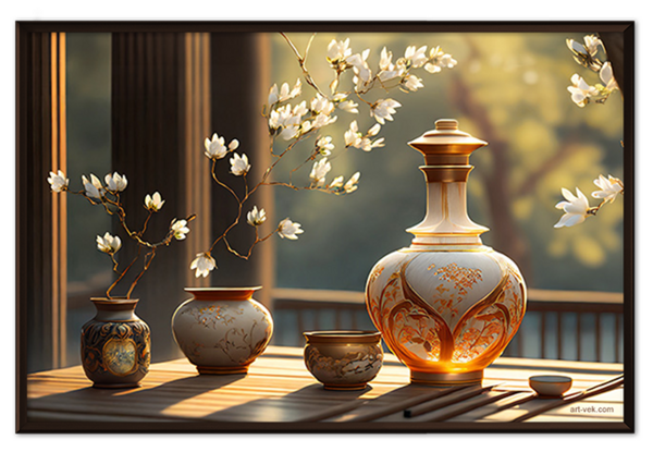 Цветы в вазе 2