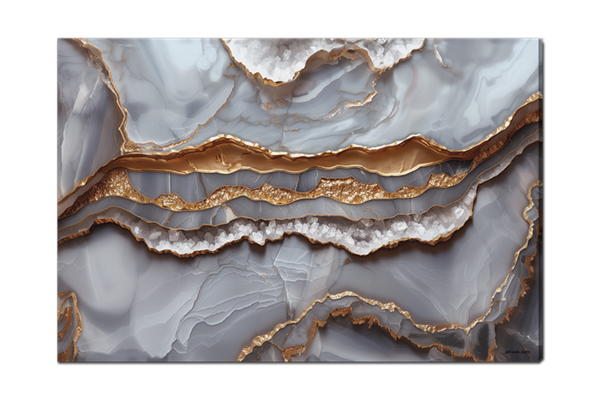 Мрамор с золотом 14