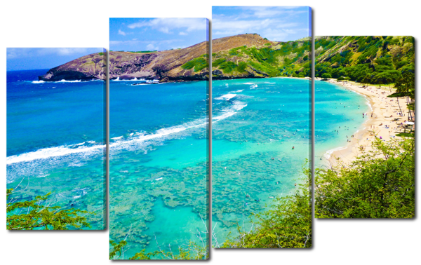 Залив Оаху Гавайи