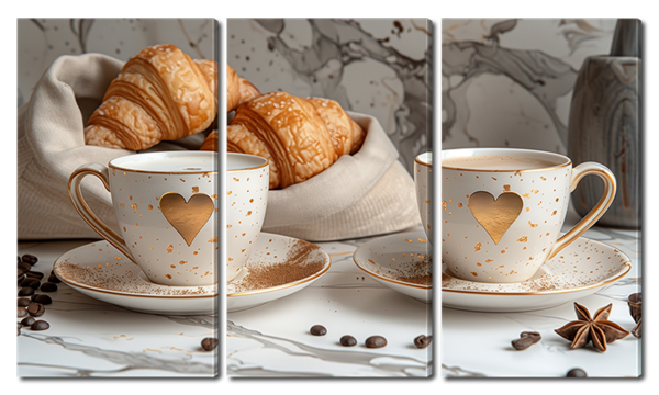 Кофе с круассанами 2