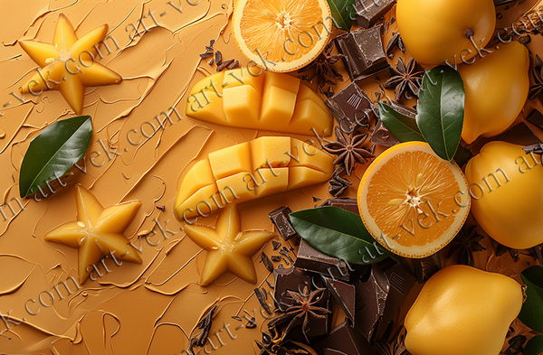 Выбор форм модулей фрукты 1630-1