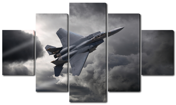 Самолет в небе