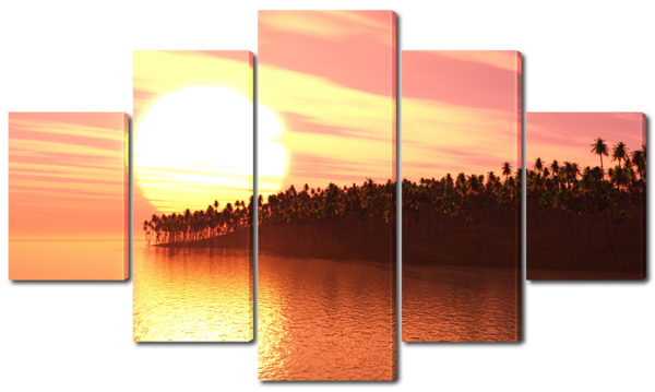 Солнце на закате