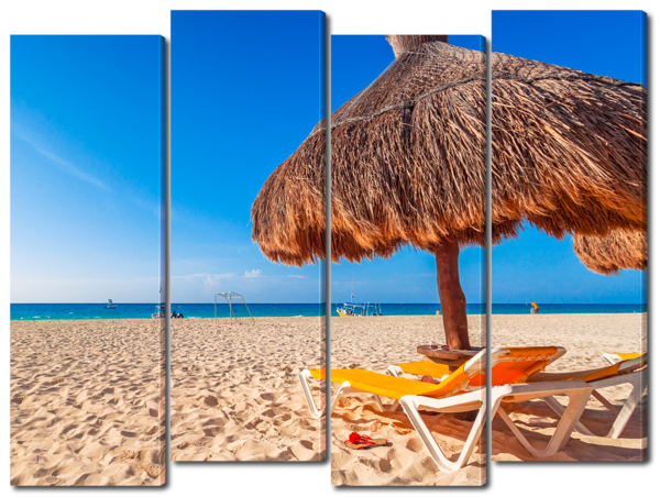 Пляж на карибском море