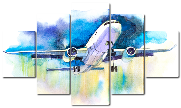 Рисунок самолета