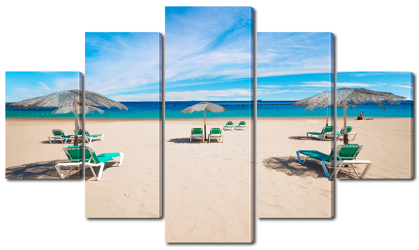 Золотистый пляж