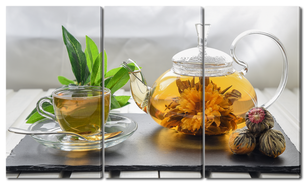 Композиция "Цветочный чай"