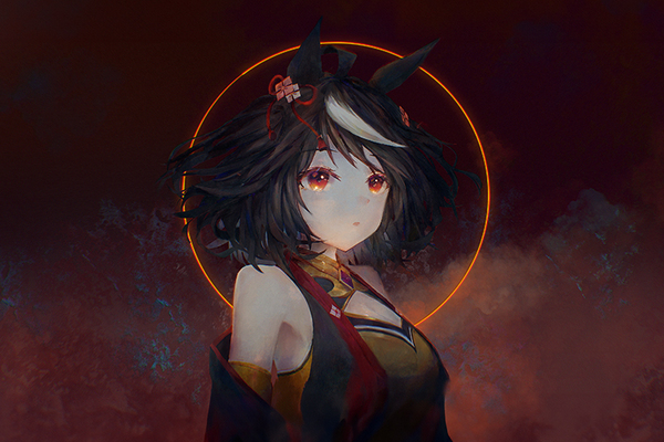 Постер по персонажу Китасан Блэк "Kitasan Black" 1