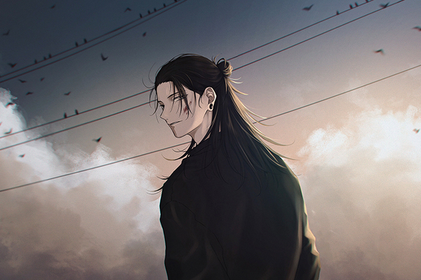 Постер по персонажу Сугуру Гэто "Suguru Getou" 2