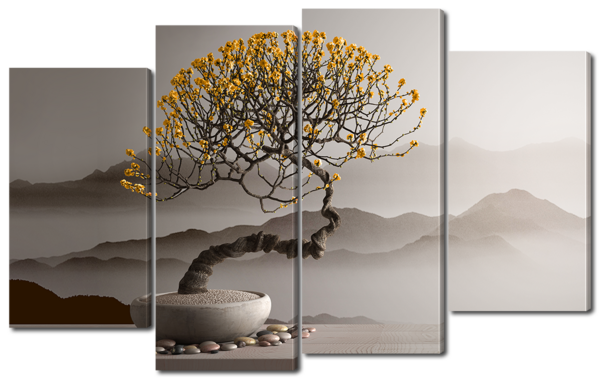 Цветок в горшке