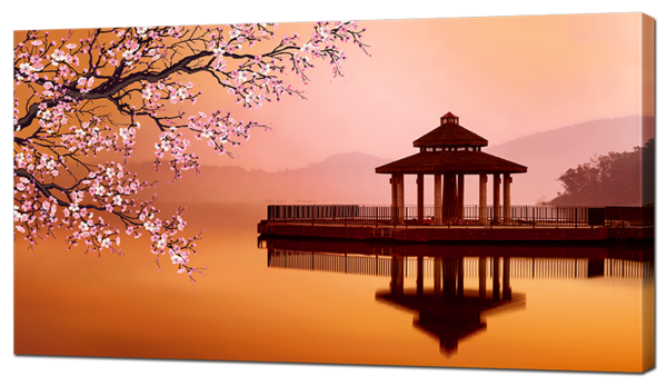 Восточный пейзаж