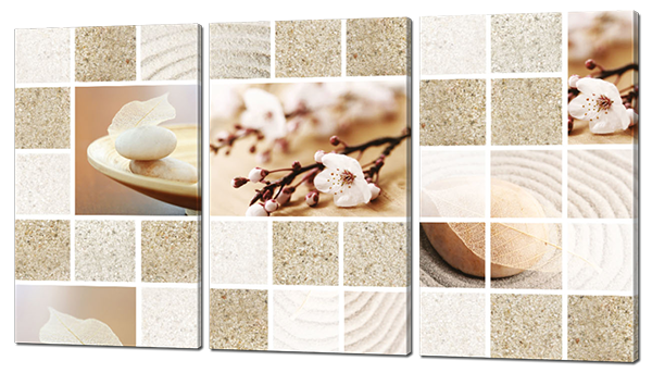 Цветы и песок