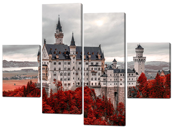 Замок осень 