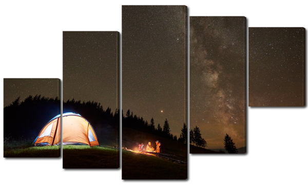 Кемпинг на холме