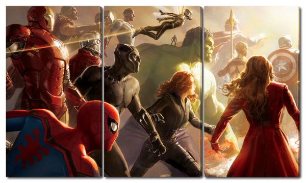 Мстители нападение