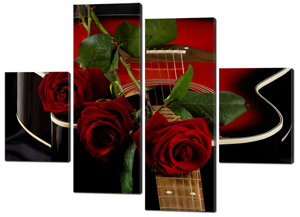 Розы гитара