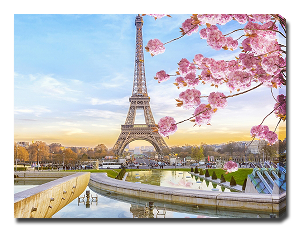 Утреннее утро в Париже