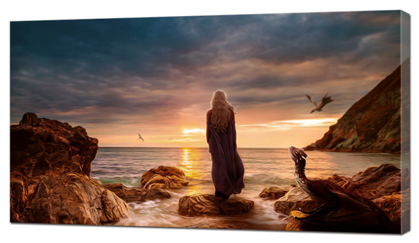 Дейнерис на закате