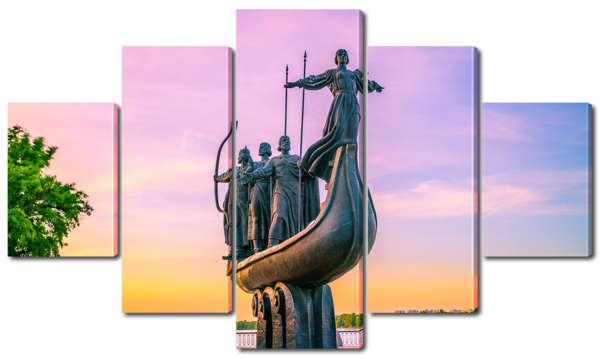 Памятник основателям Киева