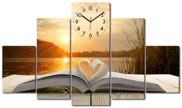 Знак любви на книге