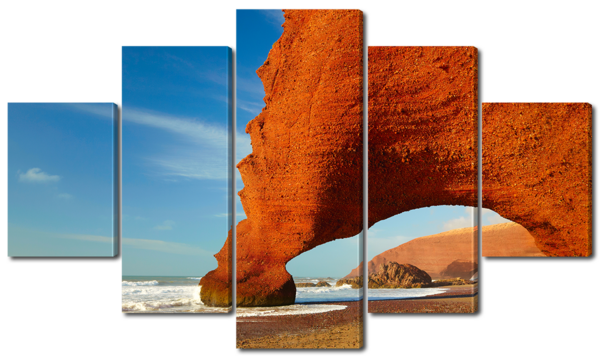 Пляж в Марокко 