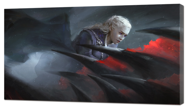 Дейнерис на драконе