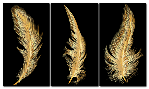 Золотые перья