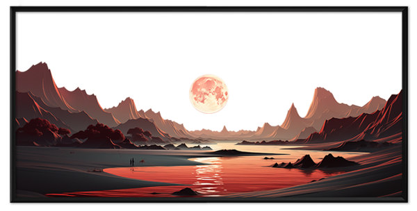 Горы стилизация 10