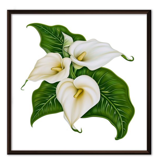 Картина с цветами на стену 3