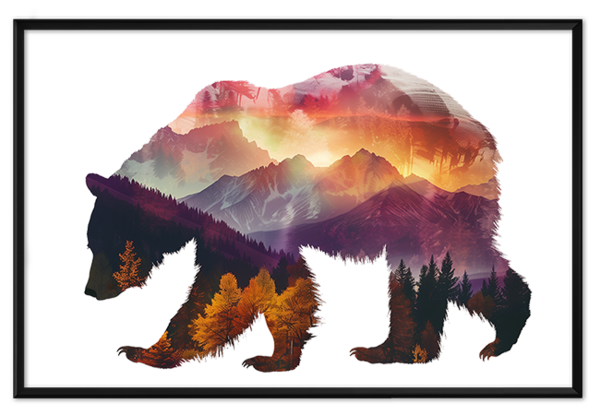 Медведь арт