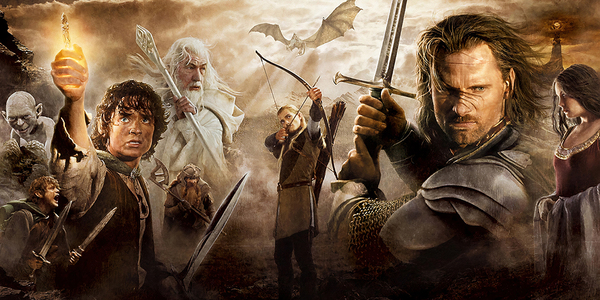 Постер к фильму "Властелин колец" 