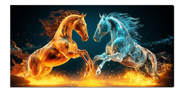 Лошади огонь и вода 1
