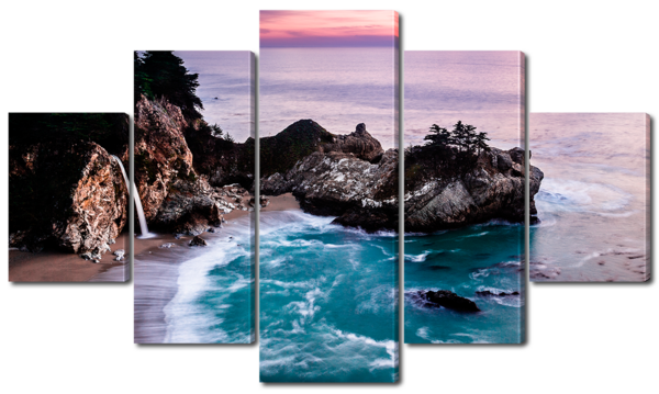 Залив в сумерках