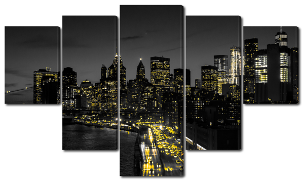 Темная ночь в Нью-Йорке