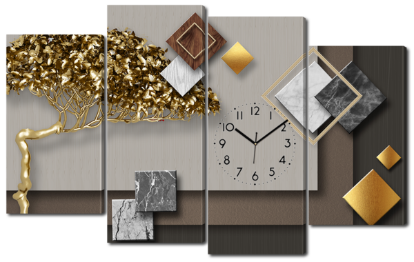 Дерево и золото