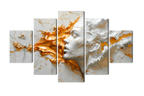 Модульная картина — интерьерная картина на холсте